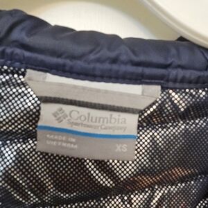 Columbia Omni Heat Navy Jacket XS